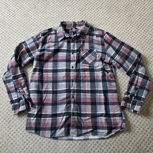 Quicksilver flannel button down